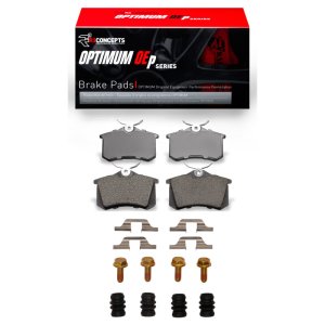 Audi Allroad Brake Pads - Rear - R1 Concepts - Optimum OE - `99-`08